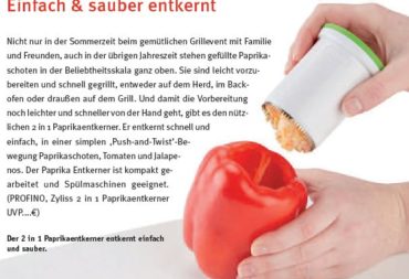Paprika entkernen leicht gemacht!