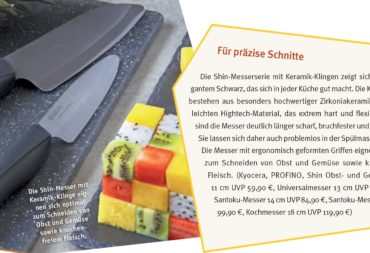 Für absolut präzise Schnitte - die Kyocera SHIN Series