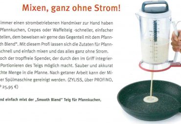 Zyliss - Der perfekte, elektrofreie Pfannkuchenhersteller