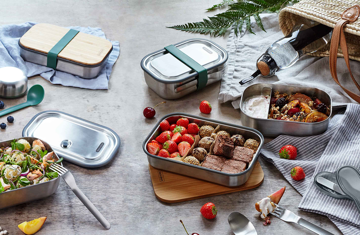 Edelstahl Lunchboxen